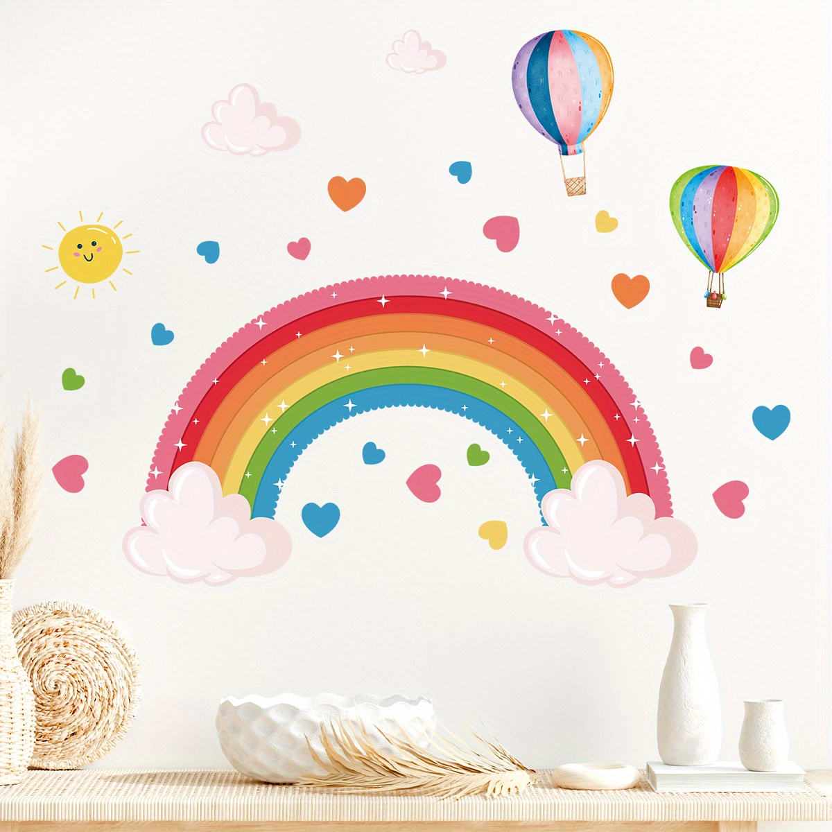 Home Decor Y2K - ملصقات حائط على شكل بالون على