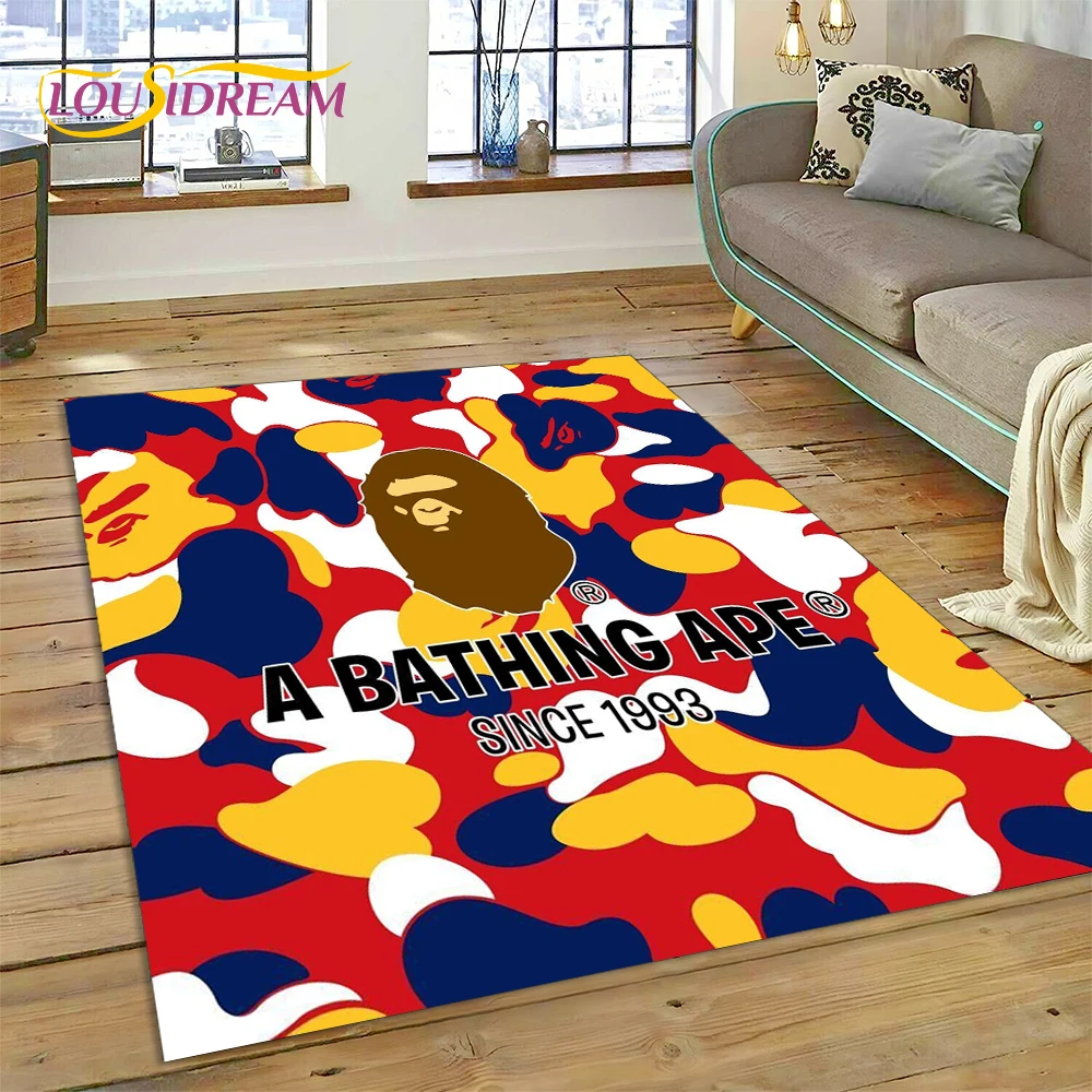 Home Decor Game Online - سجادة أرضية ثلاثية الأبعاد بتصميم B-BAPE