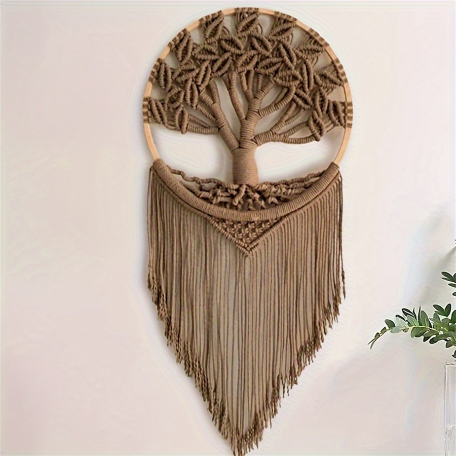 Macrame Wall Hanging - شجرة الحياة مكرامية الجدار الشنق اليدوية
