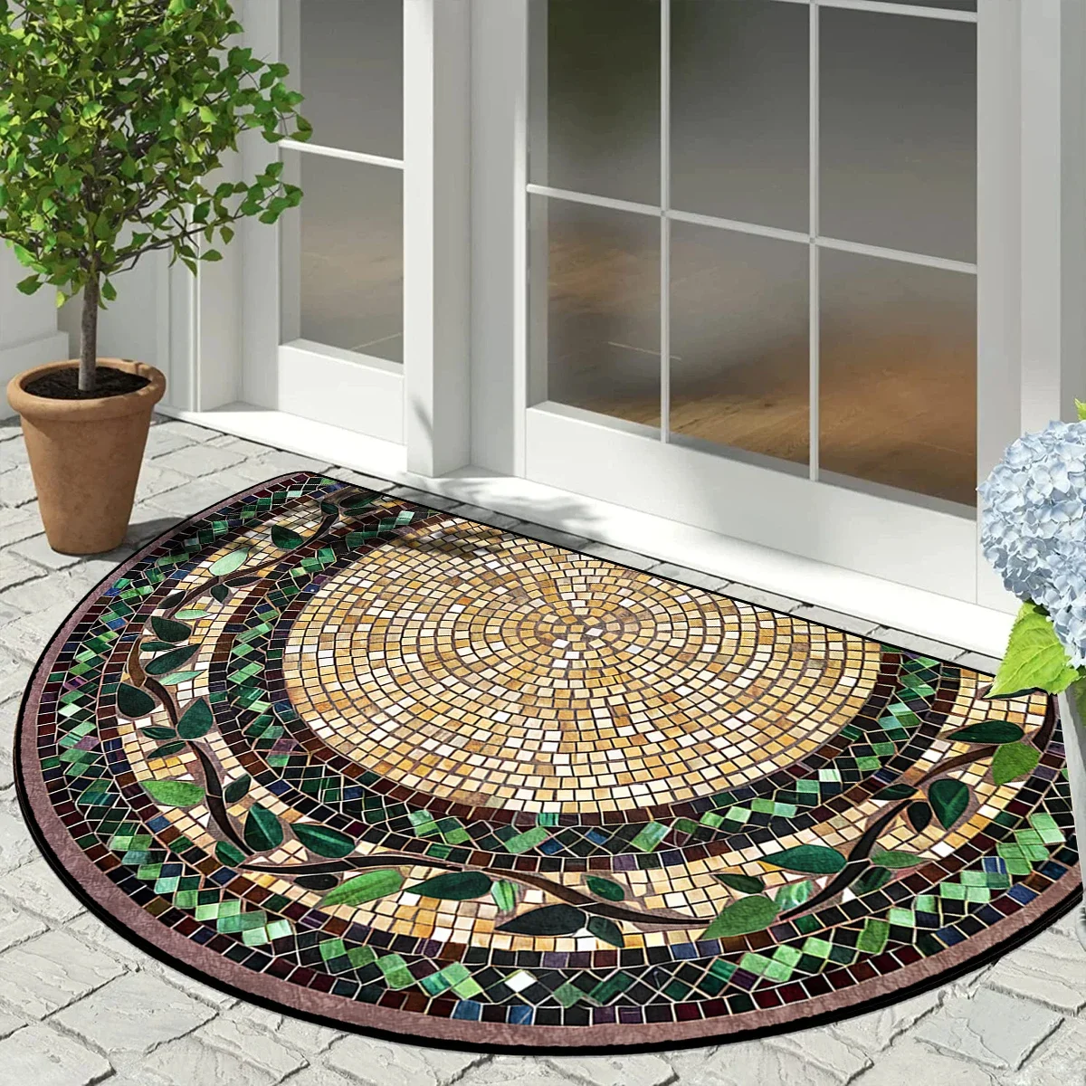 Home Decor Game Online - مدخل ممسحة حديقة زينة باب دخول