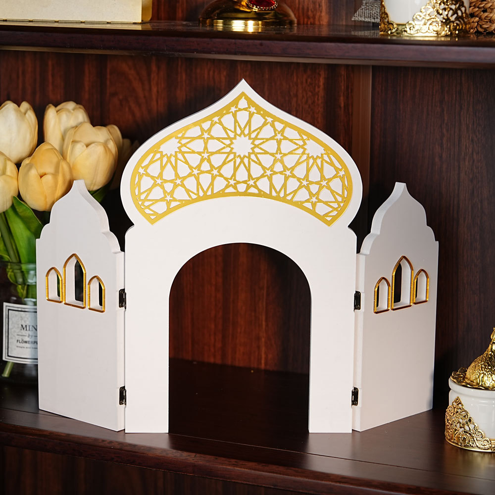 Home Decor Luxury - مجسم مسجد الأقصى من الأكريليك -