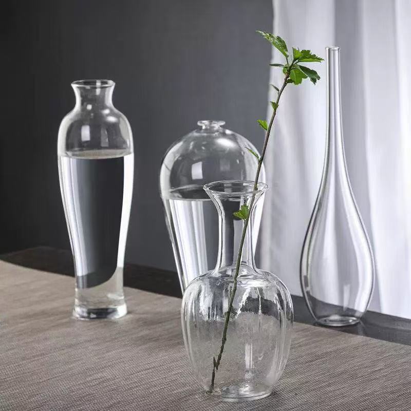 Home Decor Center - مزهريات برعم زجاجية معاصرة زن ديكور