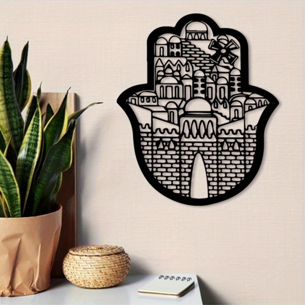 Home Decor In - لوحة جدارية معدنية من CIFBUY بتصميم