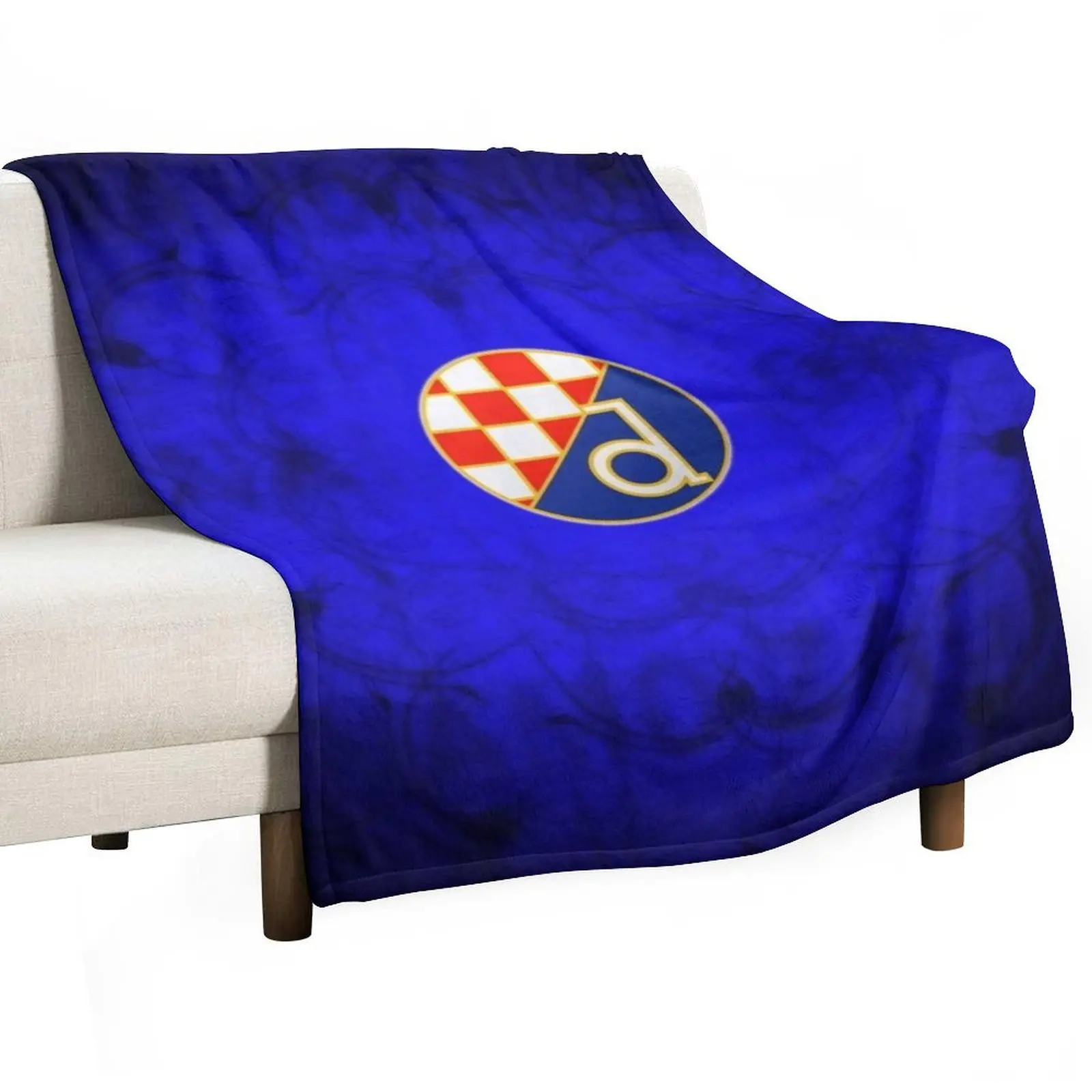 Home Decor Zagreb - بطانية GNK دينامو زاغرب الكبيرة المزخرفة