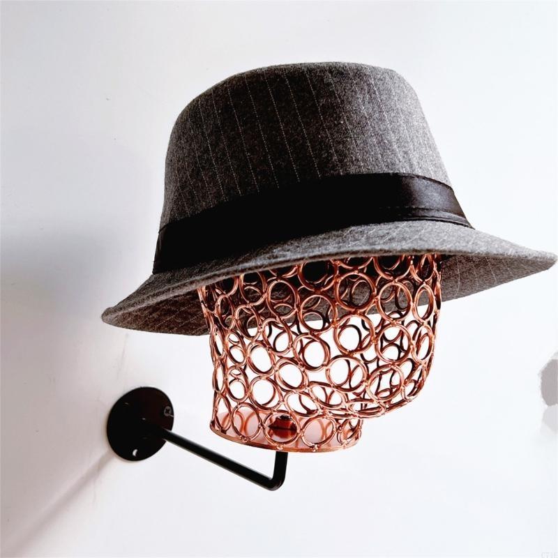 Home Decor Retail Stores - عارضة أزياء معدنية حديثة عرض رأس