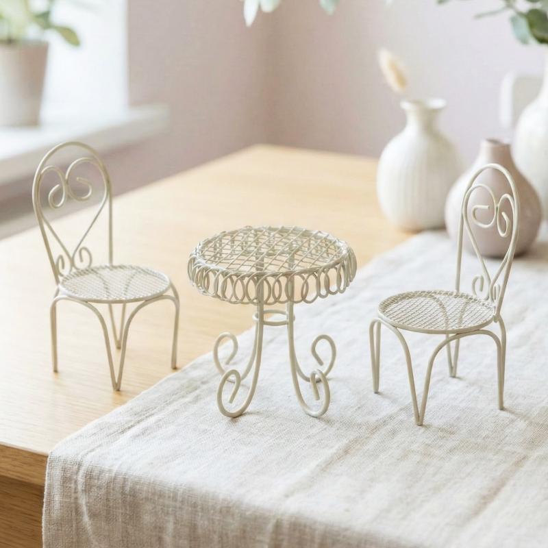 Home Decor Manufacturers - 1/3 قطع ديكورات حديقة بيت الدمى،