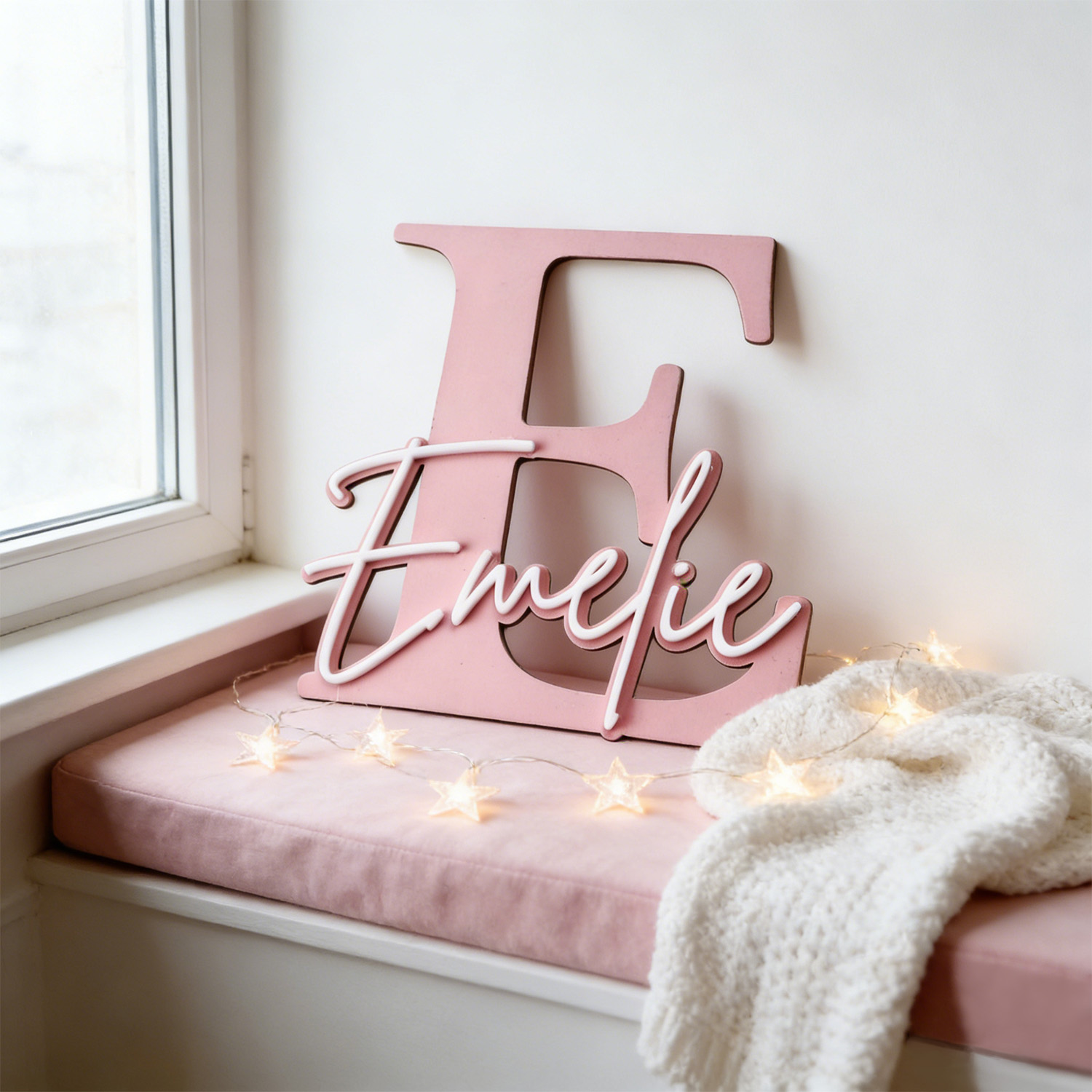 Home Decor Unique - لوحة خشبية مزدوجة الطبقات لتزيين المنزل،
