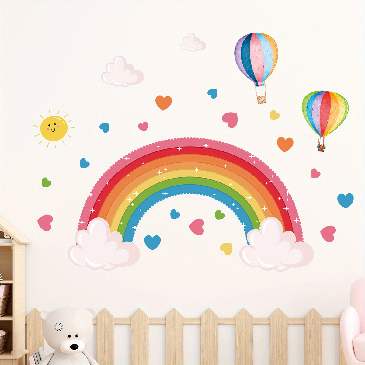 ملصقات حائط على شكل بالون على  - مراجعة Home Decor Y2K وسعره