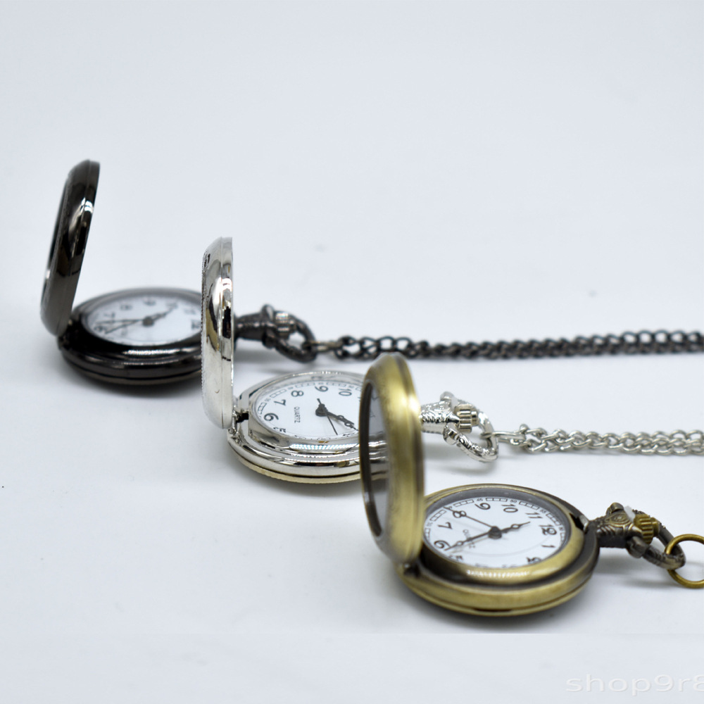 قلادة ساعة جيب معدنية عتيقة مخ - مراجعة Vintage Alarm Clock وسعره