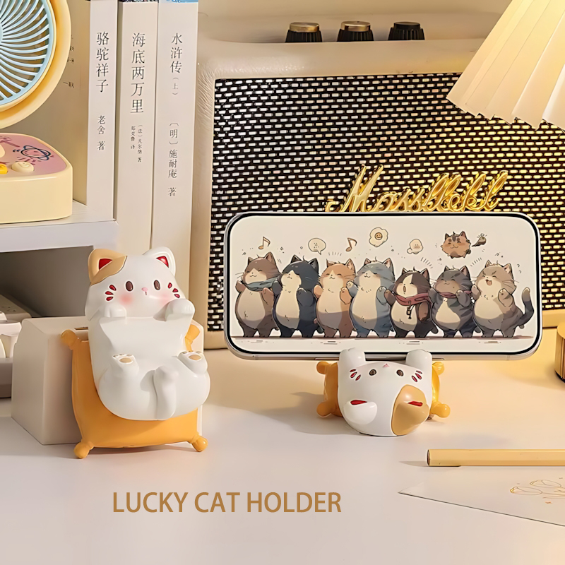 زينة سطح المكتب على شكل قطة كر - مراجعة Home Decor Cat وسعره