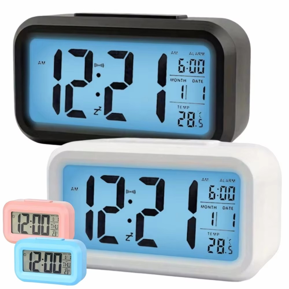 شاشة الكريستال السائل المنبه ا - مراجعة Vintage Alarm Clock وسعره