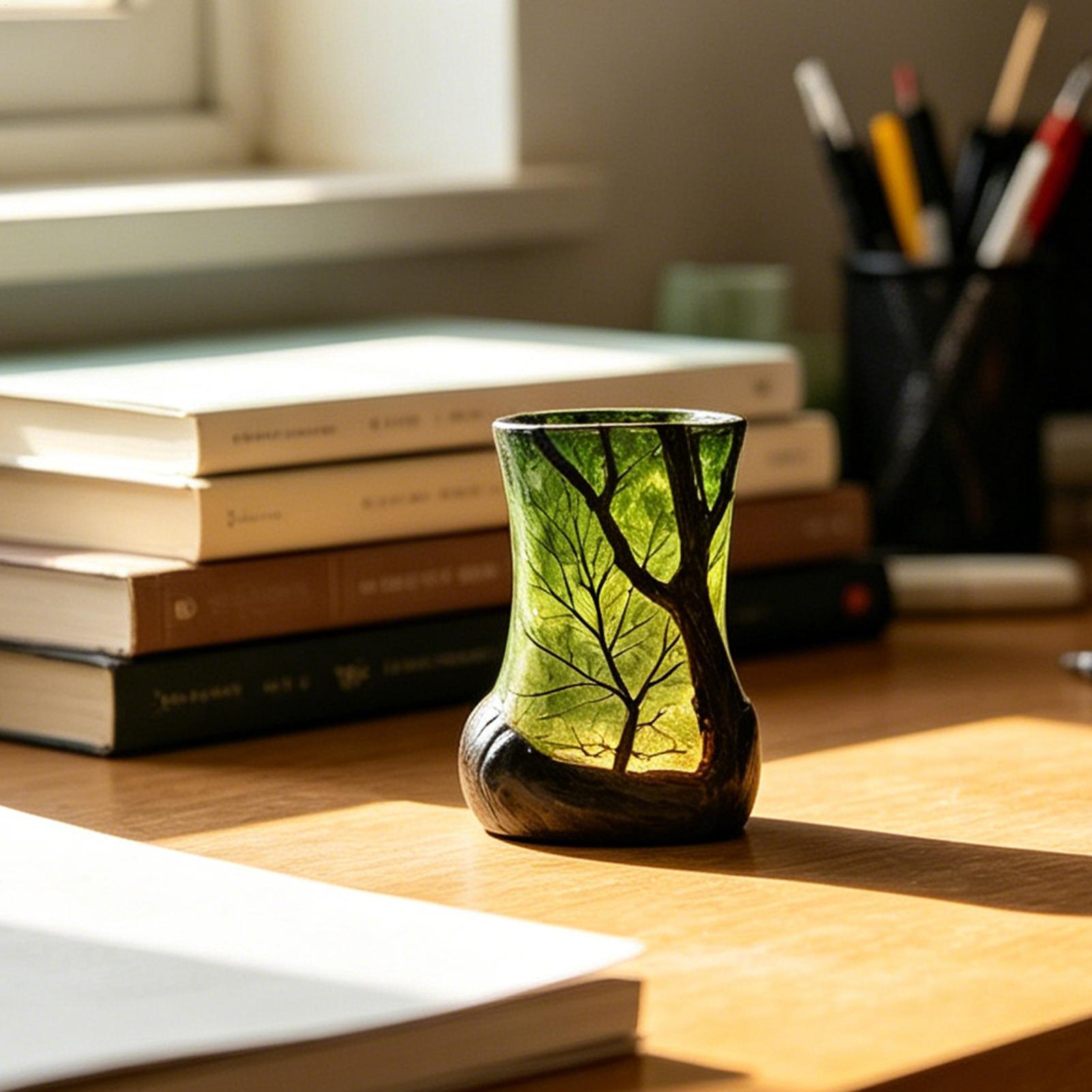 مصباح طاولة جانبي على شكل غابة - مراجعة Home Decor Com وسعره