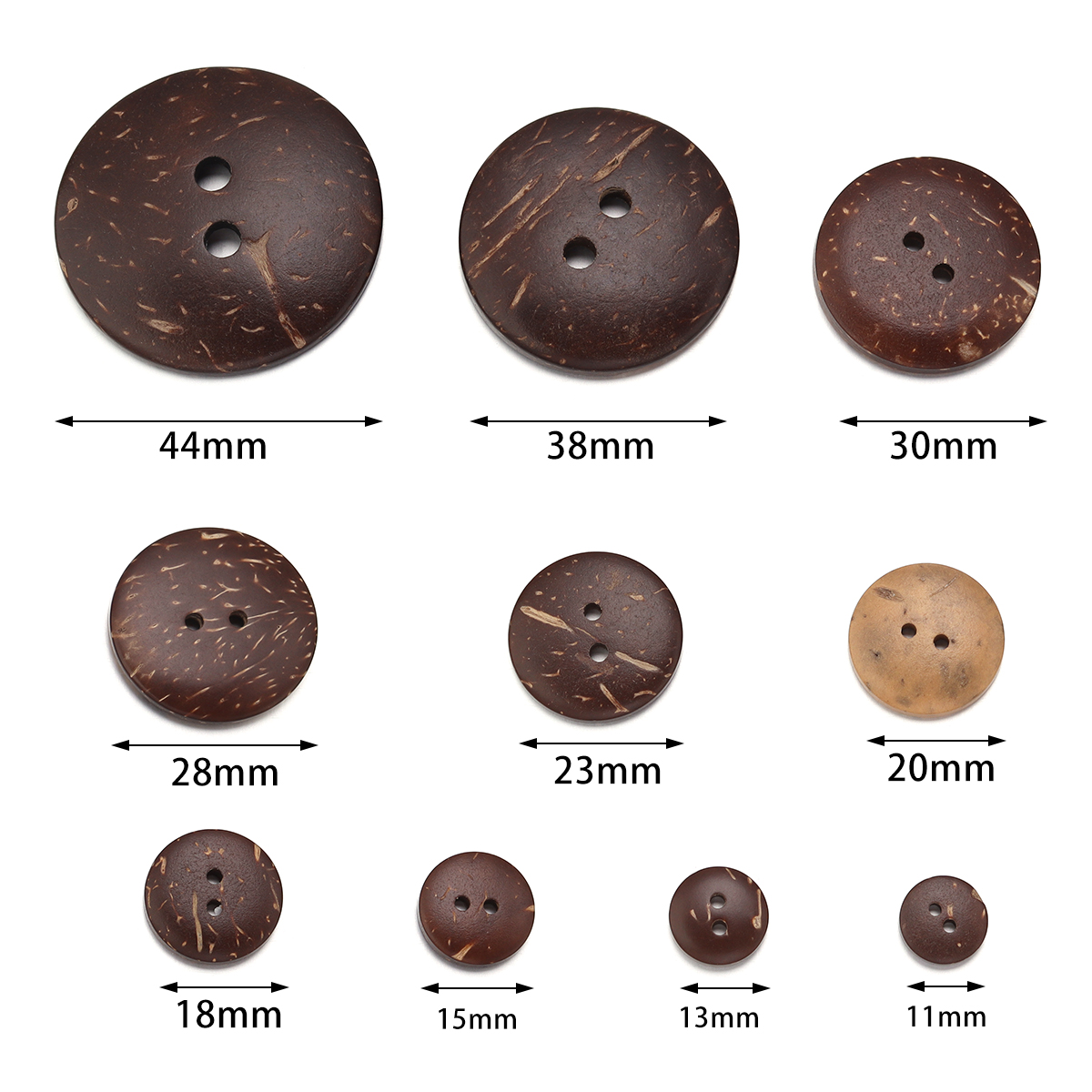 10-100pcs الطبيعية جوز الهند ق - مراجعة Home Decor Manufacturers وسعره