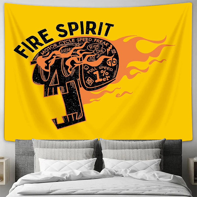 خمر دراجة نارية قماش مزخرف جدا - مراجعة Home Decor Hippie وسعره
