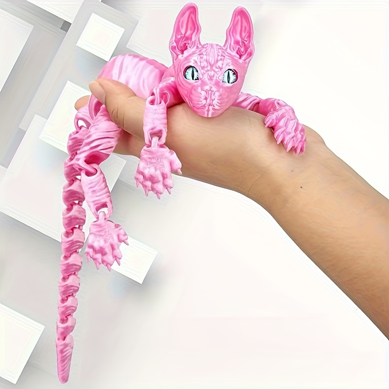 تمثال قط سفنكس مطبوع بتقنية ثل - مراجعة Home Decor Cat وسعره