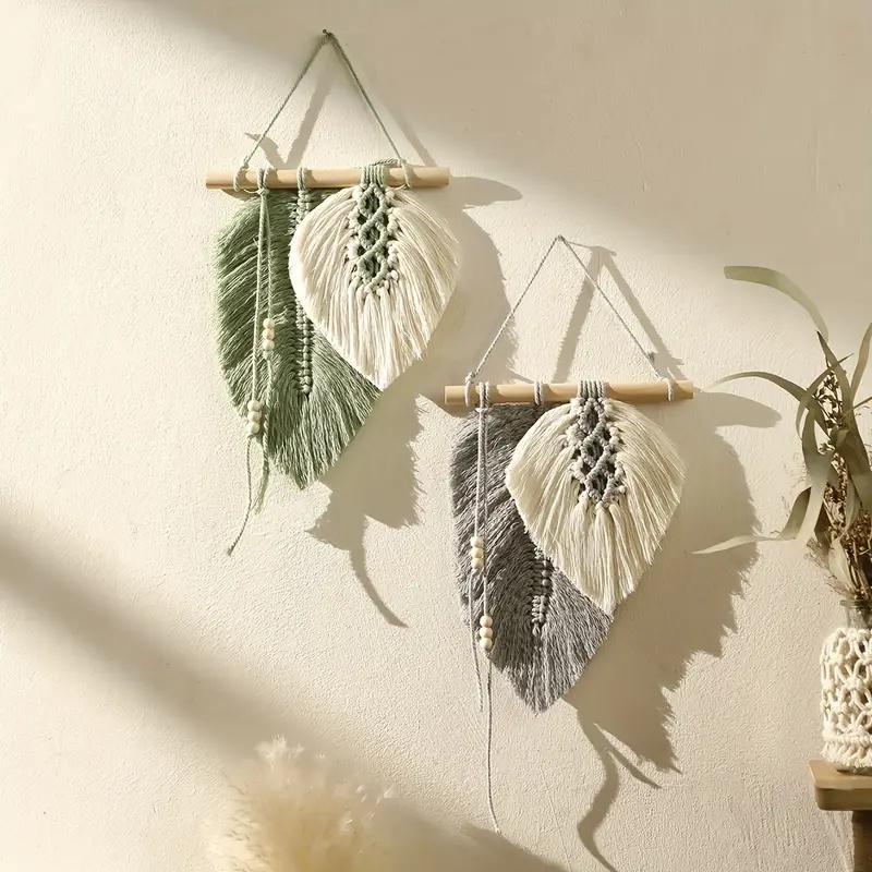 معلقة على الحائط مصنوعة يدويًا - مراجعة Macrame Wall Hanging وسعره