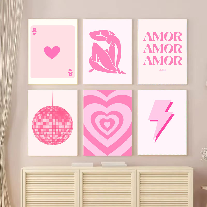 لوحة قماشية واحدة، ملصق أكاديم - مراجعة Home Decor Y2K وسعره