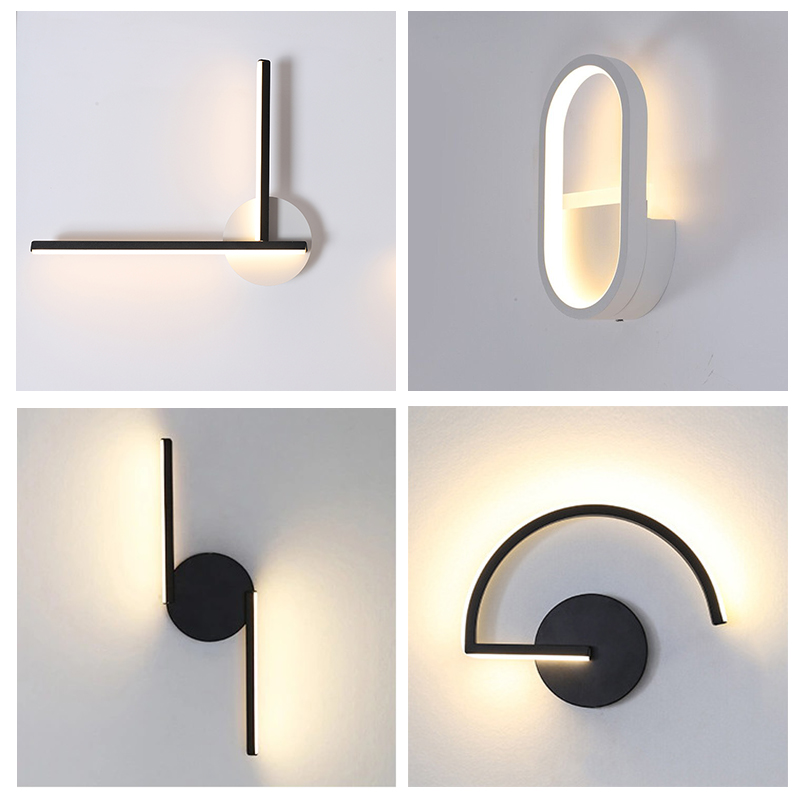 مصباح جداري LED عصري بتصميم شم - مراجعة Home Decor White وسعره