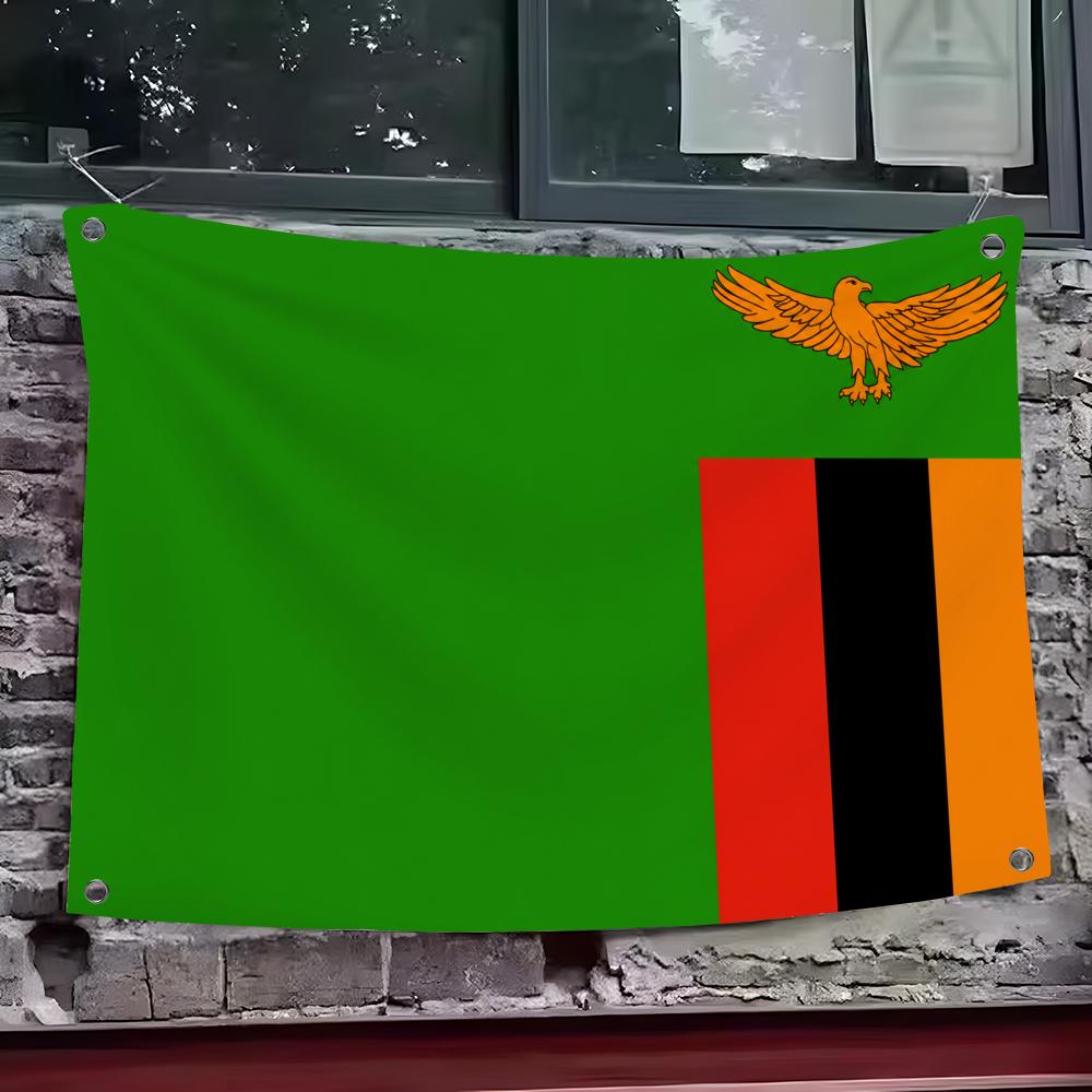 أعلام زامبيا المخصصة للتعليق ع - مراجعة Home Decor Zambia وسعره