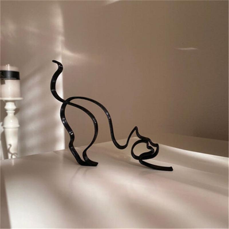 الكلب الفن النحت المعادن الكلب - مراجعة Home Decor Y2K وسعره