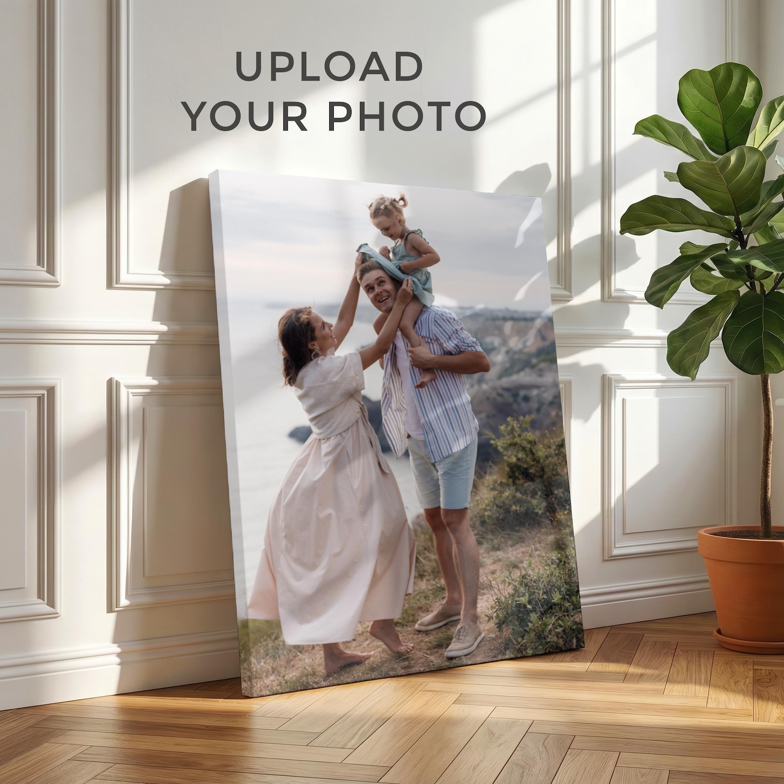 لوحة قماشية مخصصة بالصور، فن ج - مراجعة Home Decor Ideas وسعره