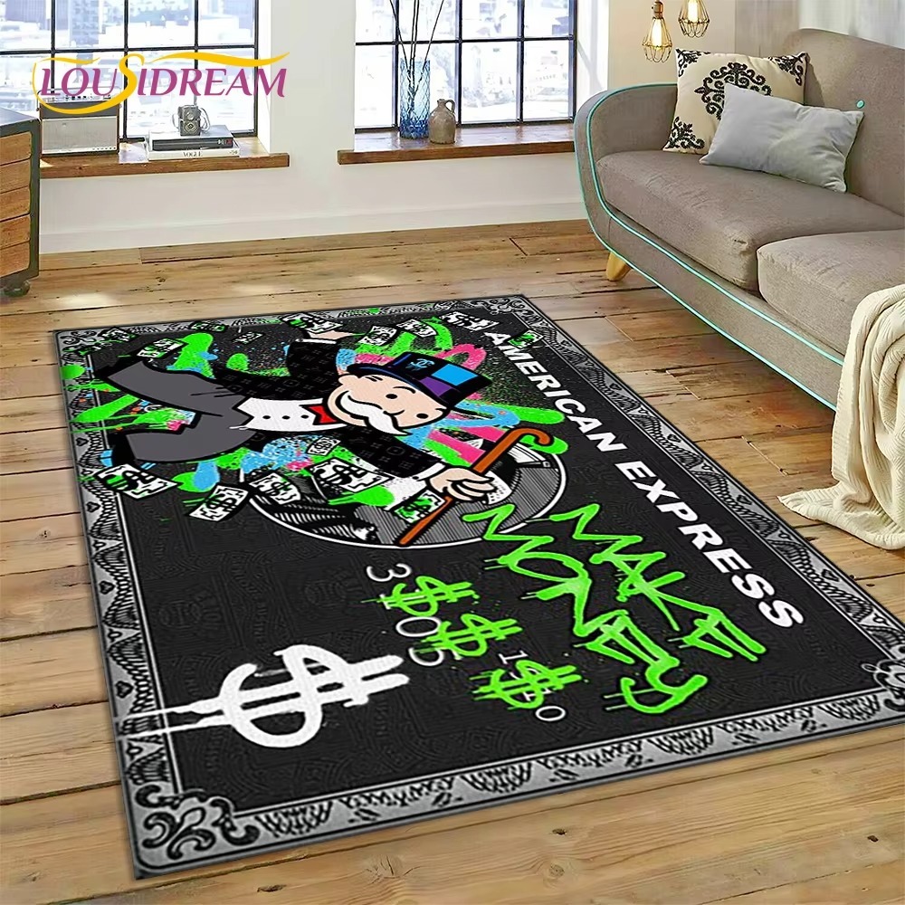 سجادة على شكل عملات الدولار من - مراجعة Home Decor Game Online وسعره