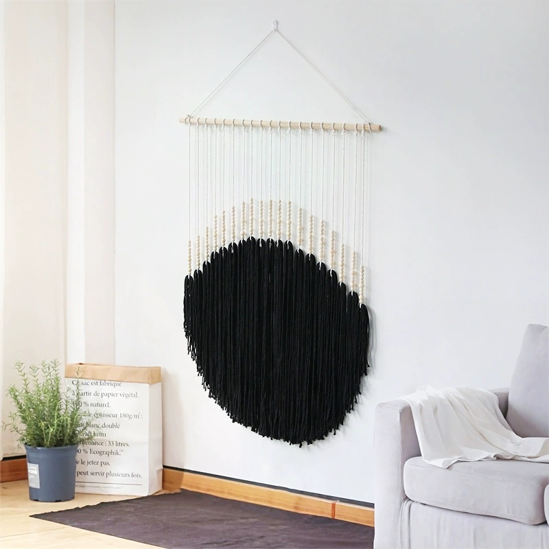 نصف دائرة مكرامية الجدار الشنق - مراجعة Macrame Wall Hanging وسعره