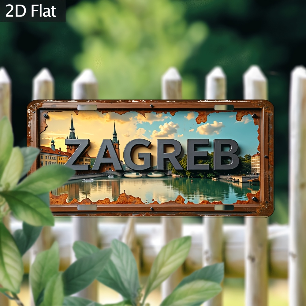 ديكور جداري معدني مسطح ثنائي ا - مراجعة Home Decor Zagreb وسعره