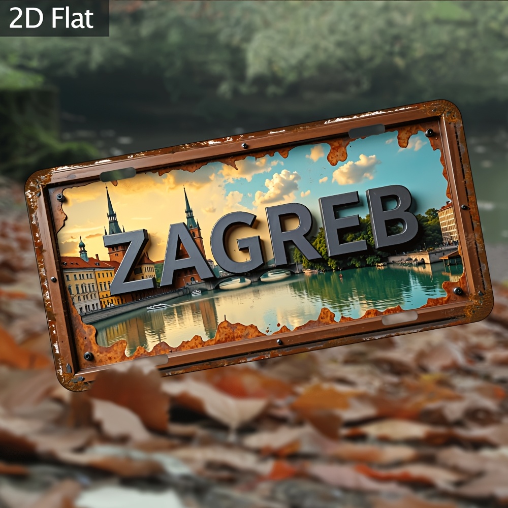 ديكور جداري معدني مسطح ثنائي ا - مراجعة Home Decor Zagreb وسعره