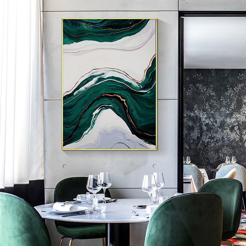 لوحة فنية جدارية عصرية بدون إط - مراجعة Home Decor Luxury وسعره