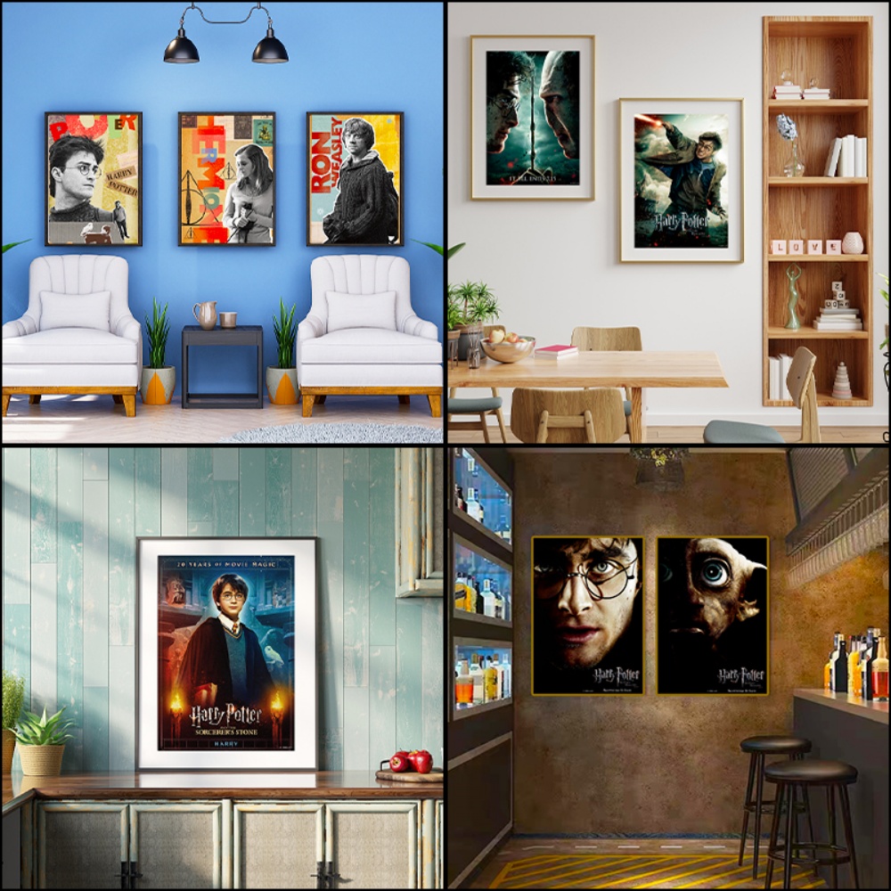 ملصق ورقي أصلي لهاري بوتر مقاس - مراجعة Home Decor Online وسعره