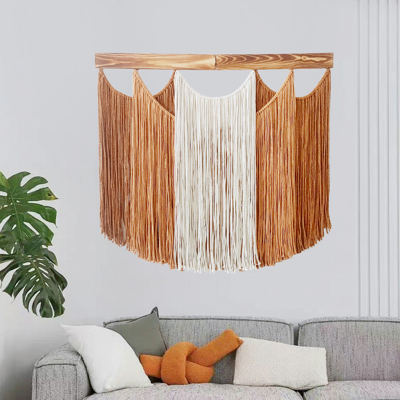 معلقة جدارية كبيرة من الماكرام - مراجعة Macrame Wall Hanging وسعره