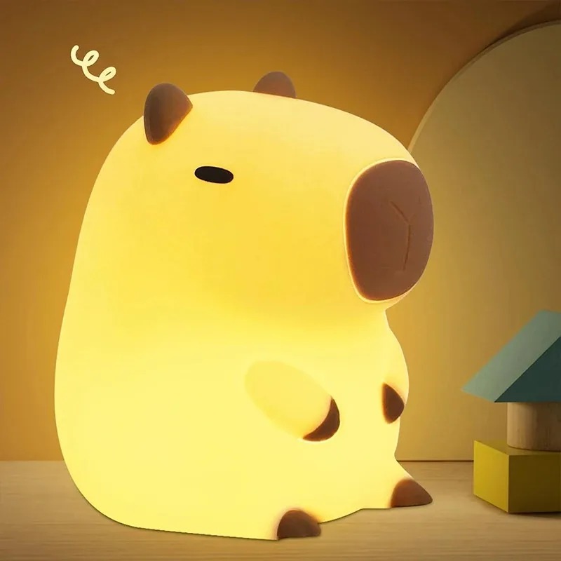 مصباح ليلي لطيف على شكل كابيبا - مراجعة Home Decor Online وسعره