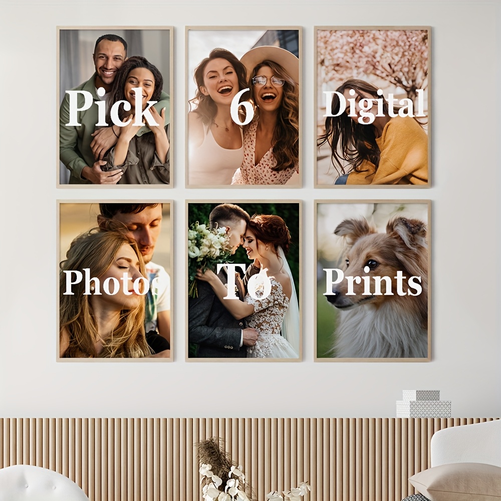 مجموعة من 6 قطع مطبوعات قماشية - مراجعة Home Decor Foto وسعره